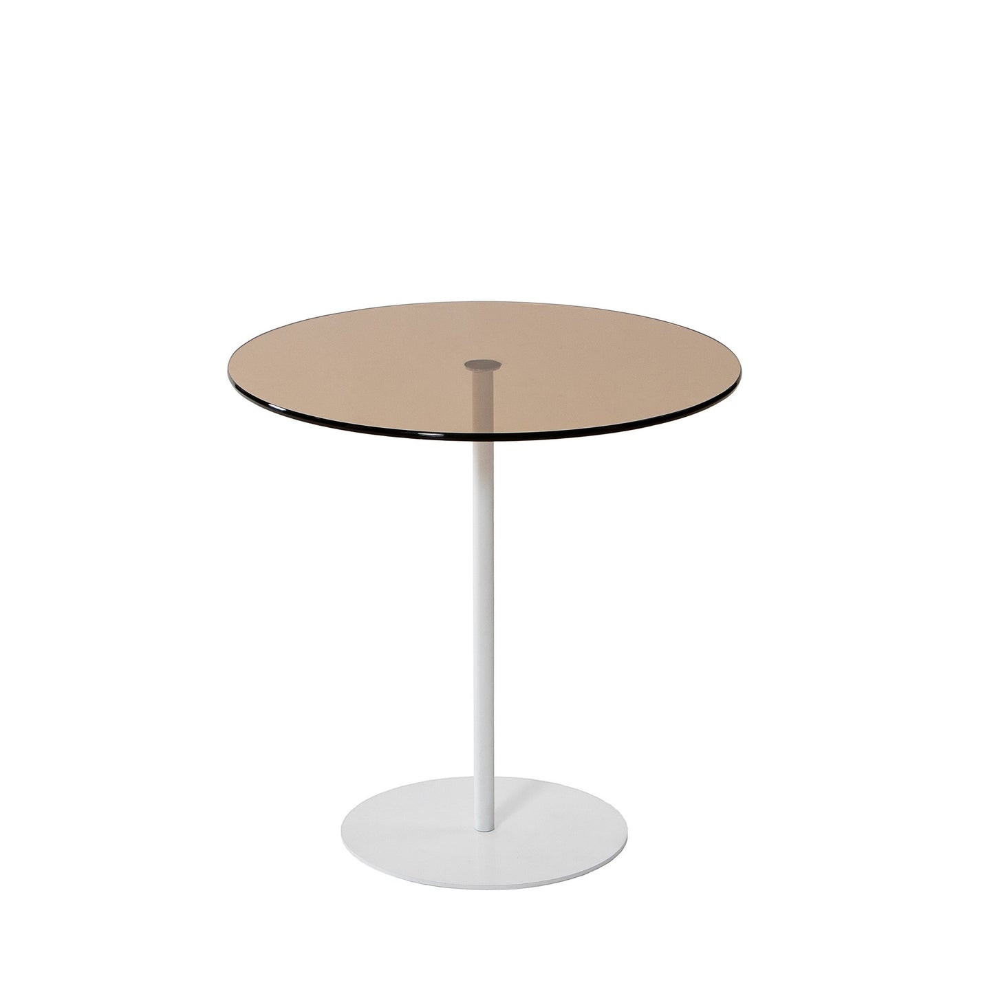 Bočni stol, Chill-Out - White, Bronze