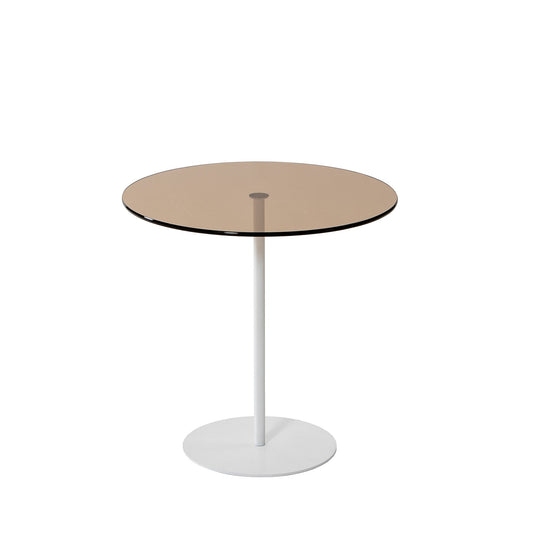 Bočni stol, Chill-Out - White, Bronze