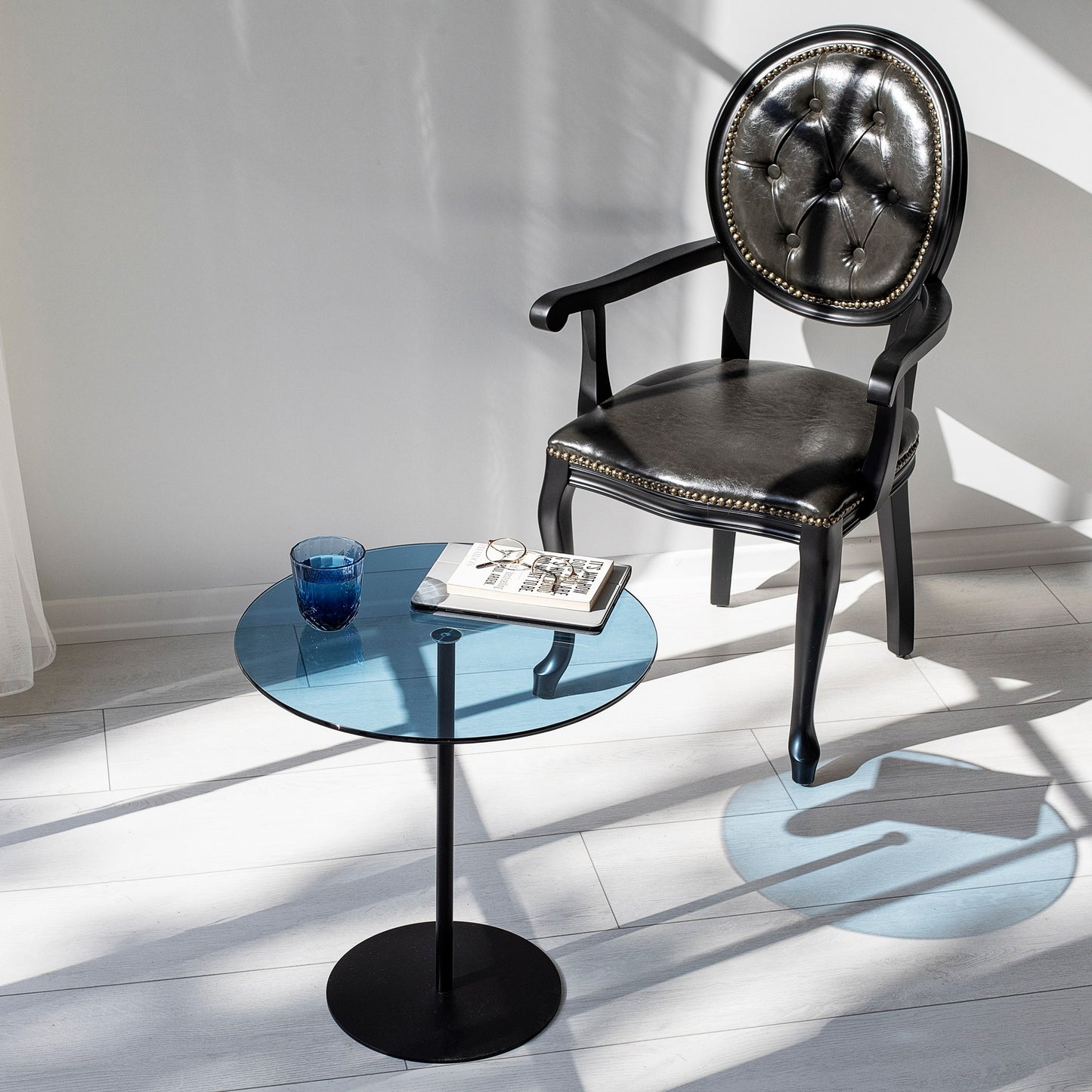 Bočni stol, Chill-Out - Black, Blue