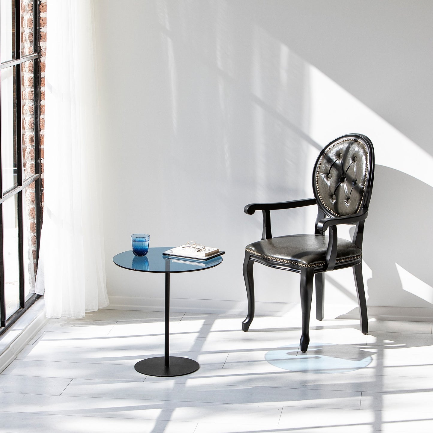 Bočni stol, Chill-Out - Black, Blue