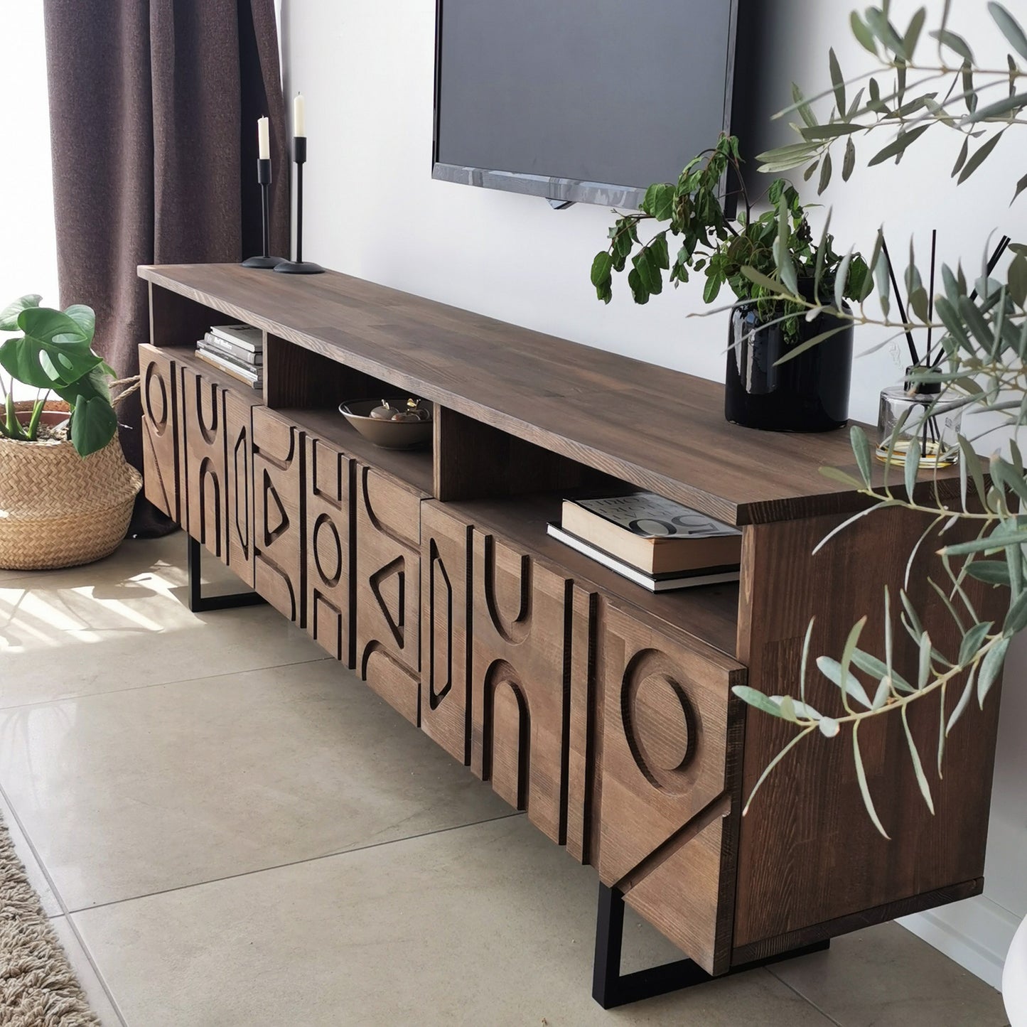 TV jedinica, Aristo - Walnut