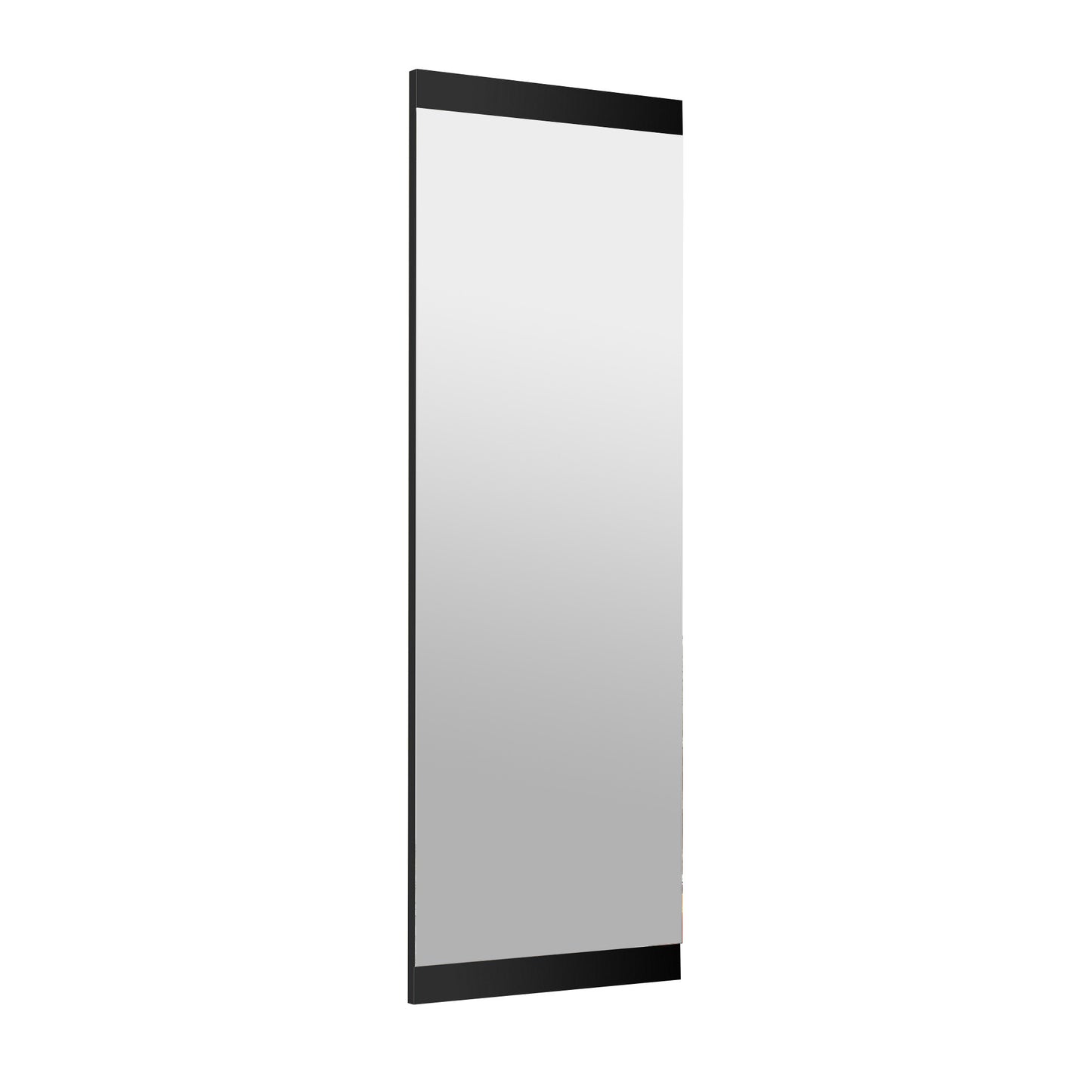 Ogledalo, Boy Aynası Dekoratif Basic Siyah 40x120