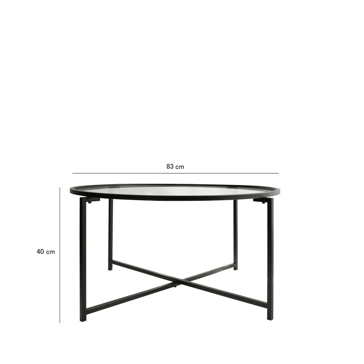 Stolić za kavu, Sun S403 - Crni