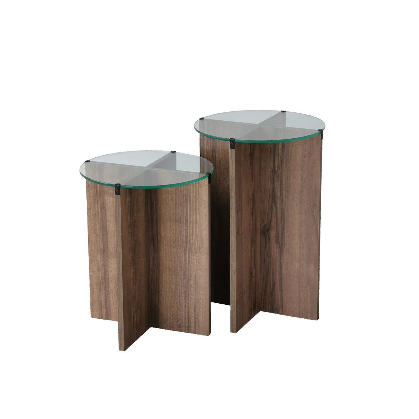 Stol (2 komada), Lily - Walnut