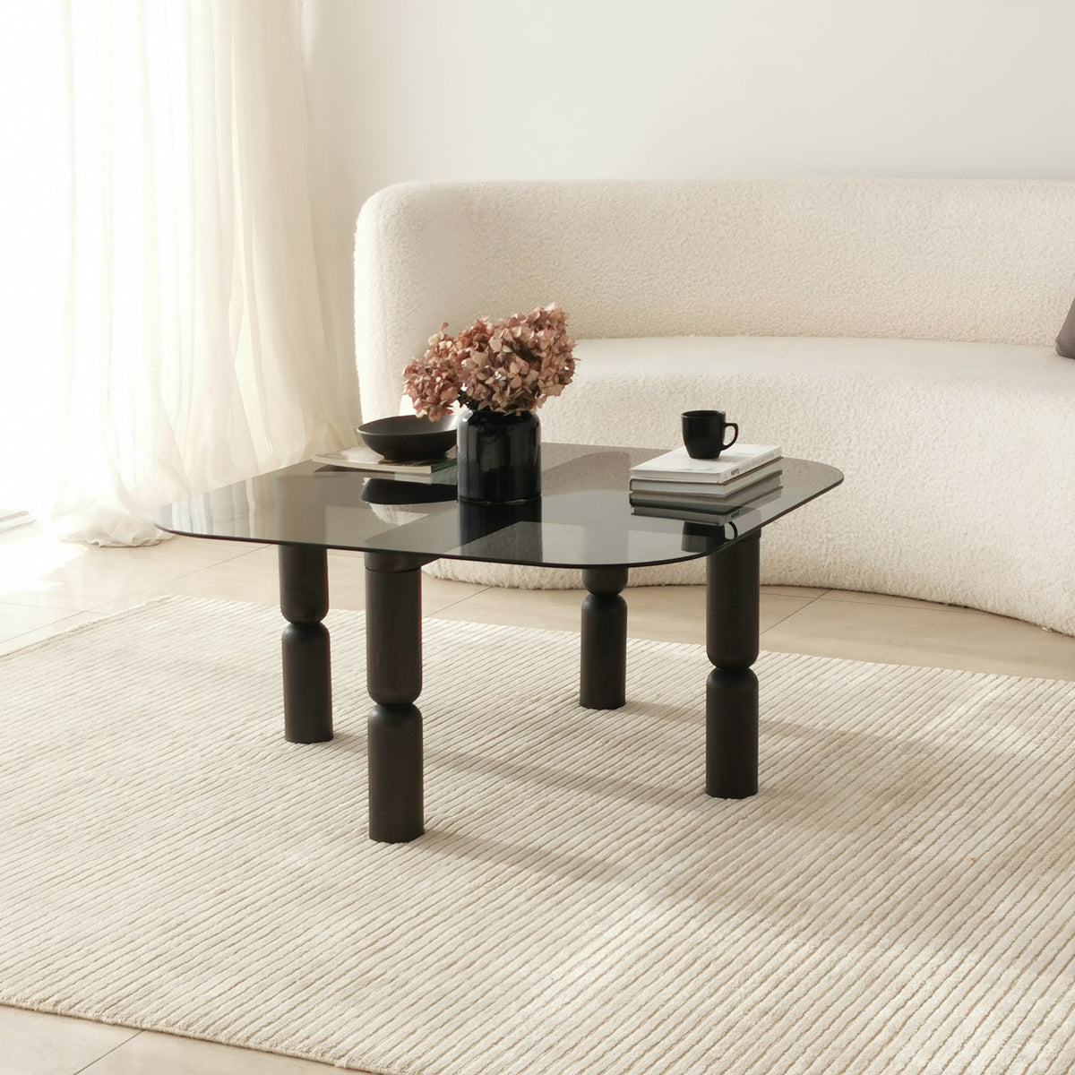 Stolić za kavu, Kei - Antracit, Fume