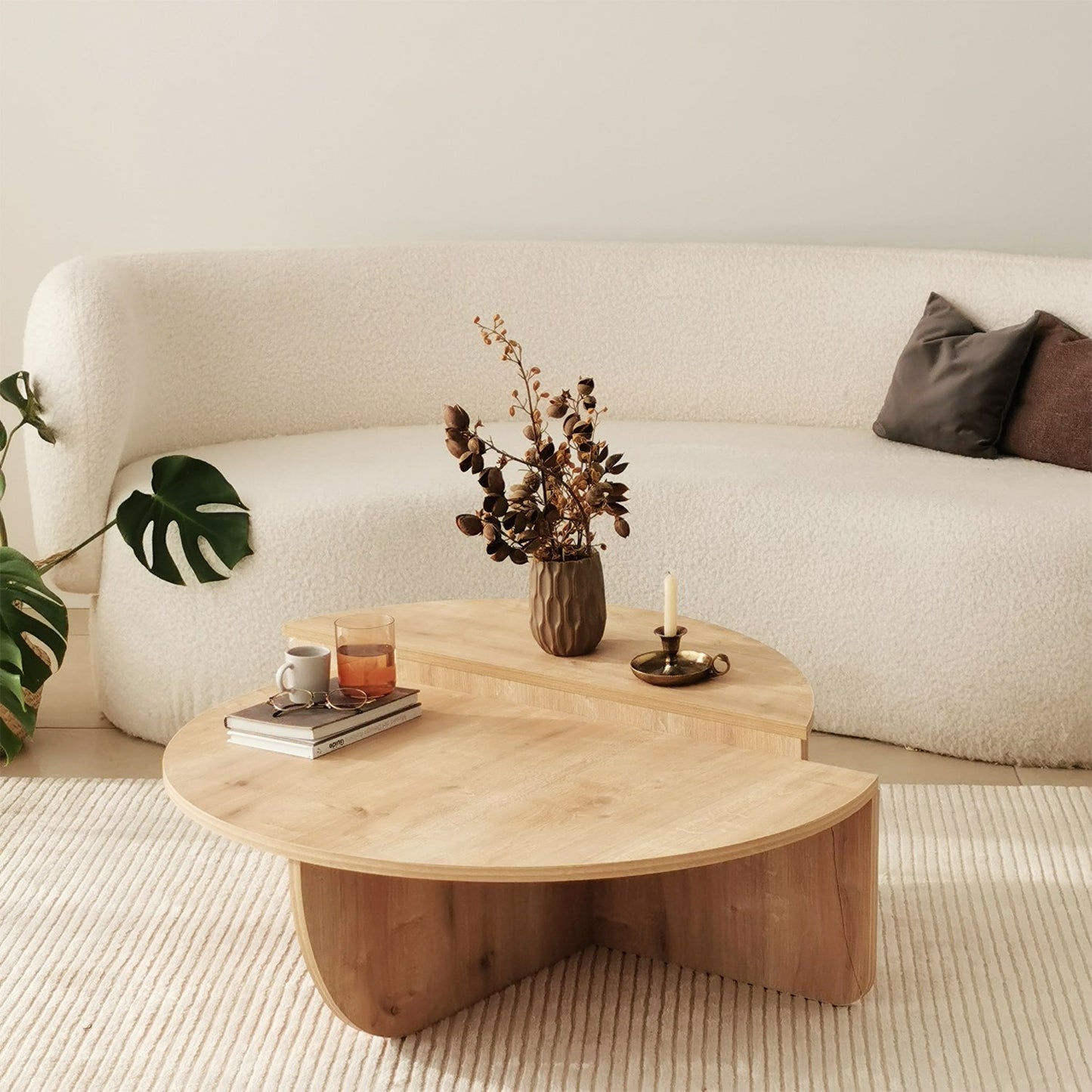 Stolić za kavu, Podium - Sapphire Oak