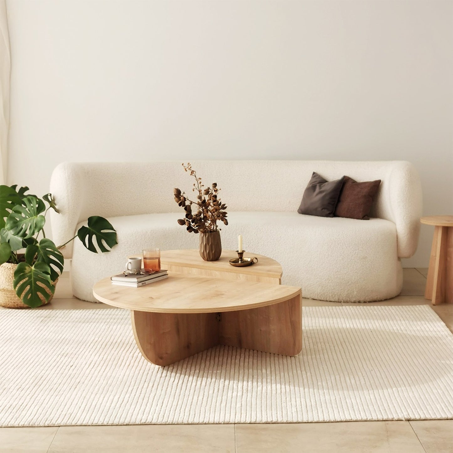 Stolić za kavu, Podium - Sapphire Oak