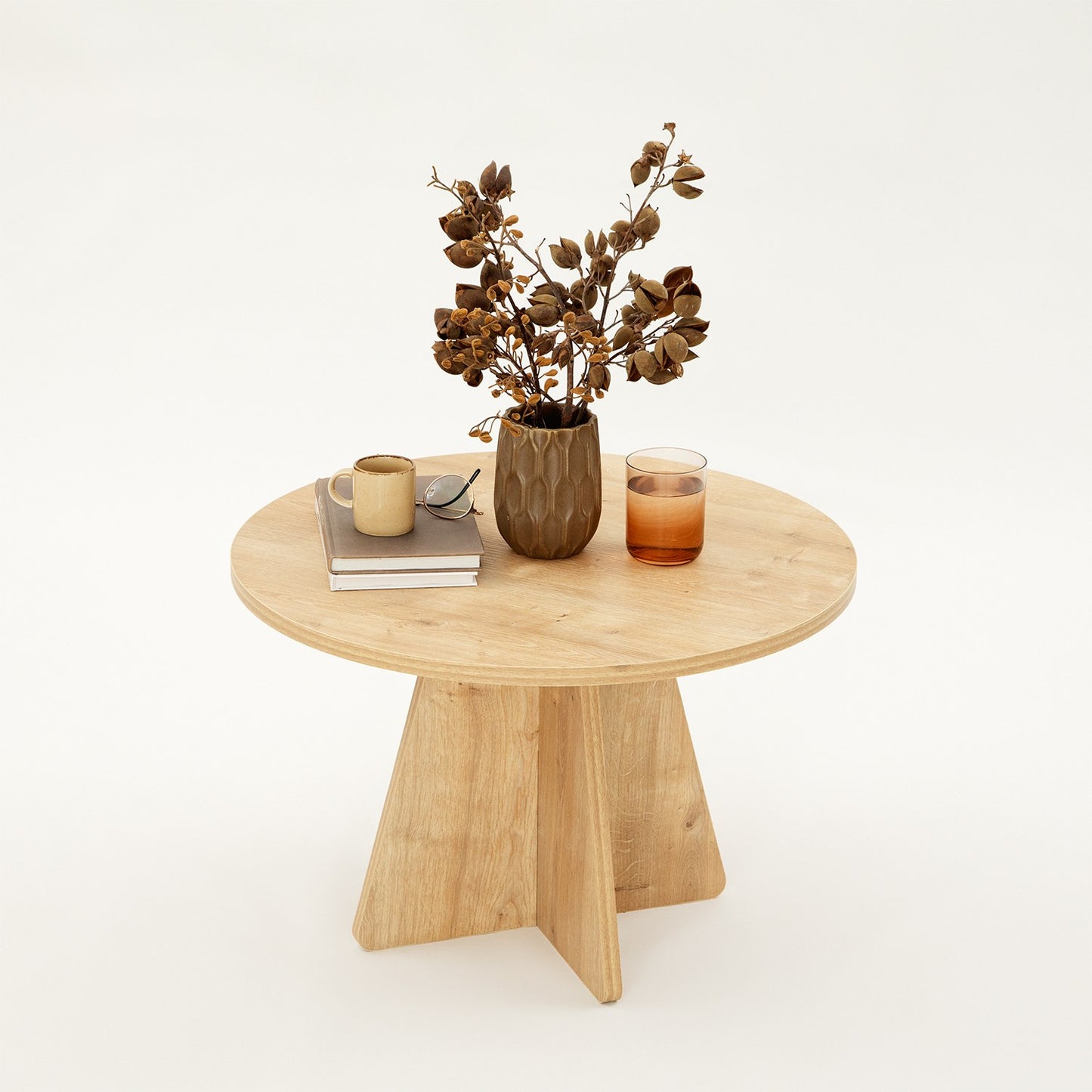Stolić za kavu, Mushroom - Sapphire Oak