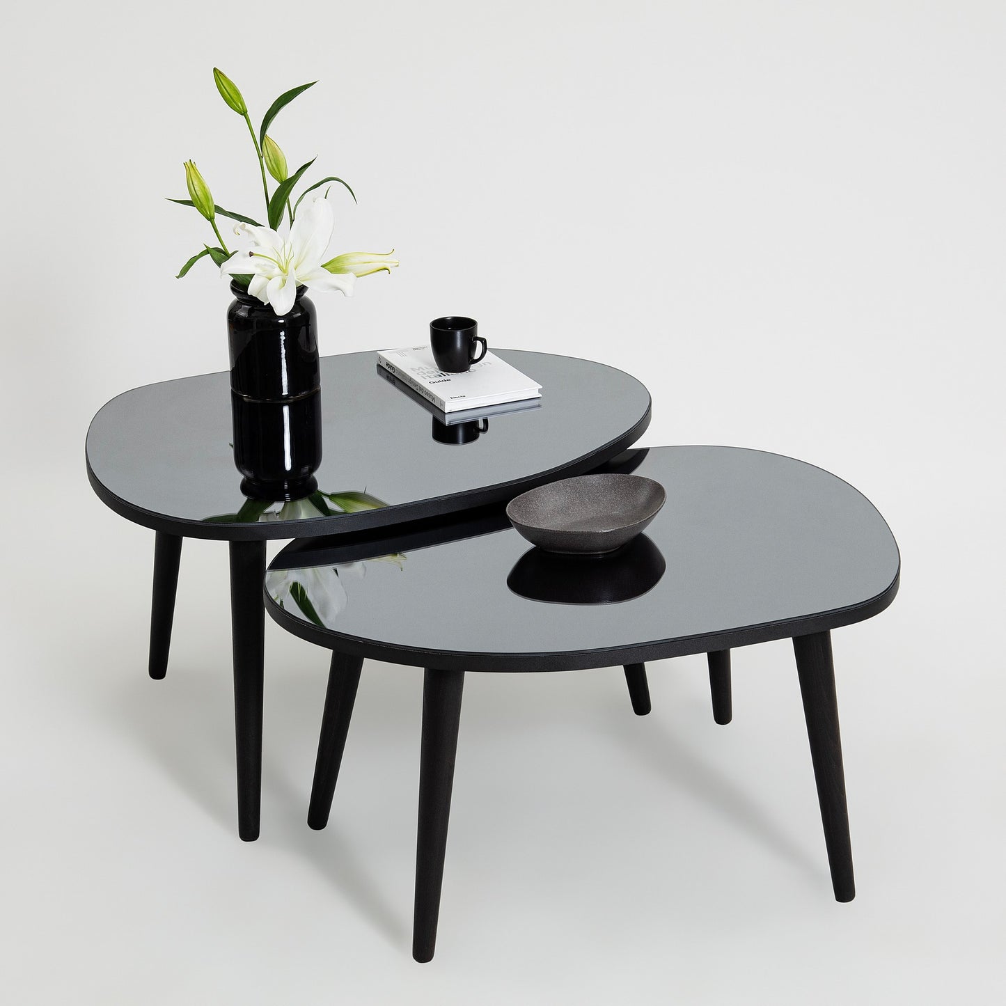 Stol (2 komada), Gusto - Black, Fume