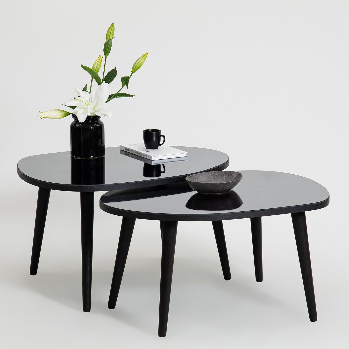 Stol (2 komada), Gusto - Black, Fume