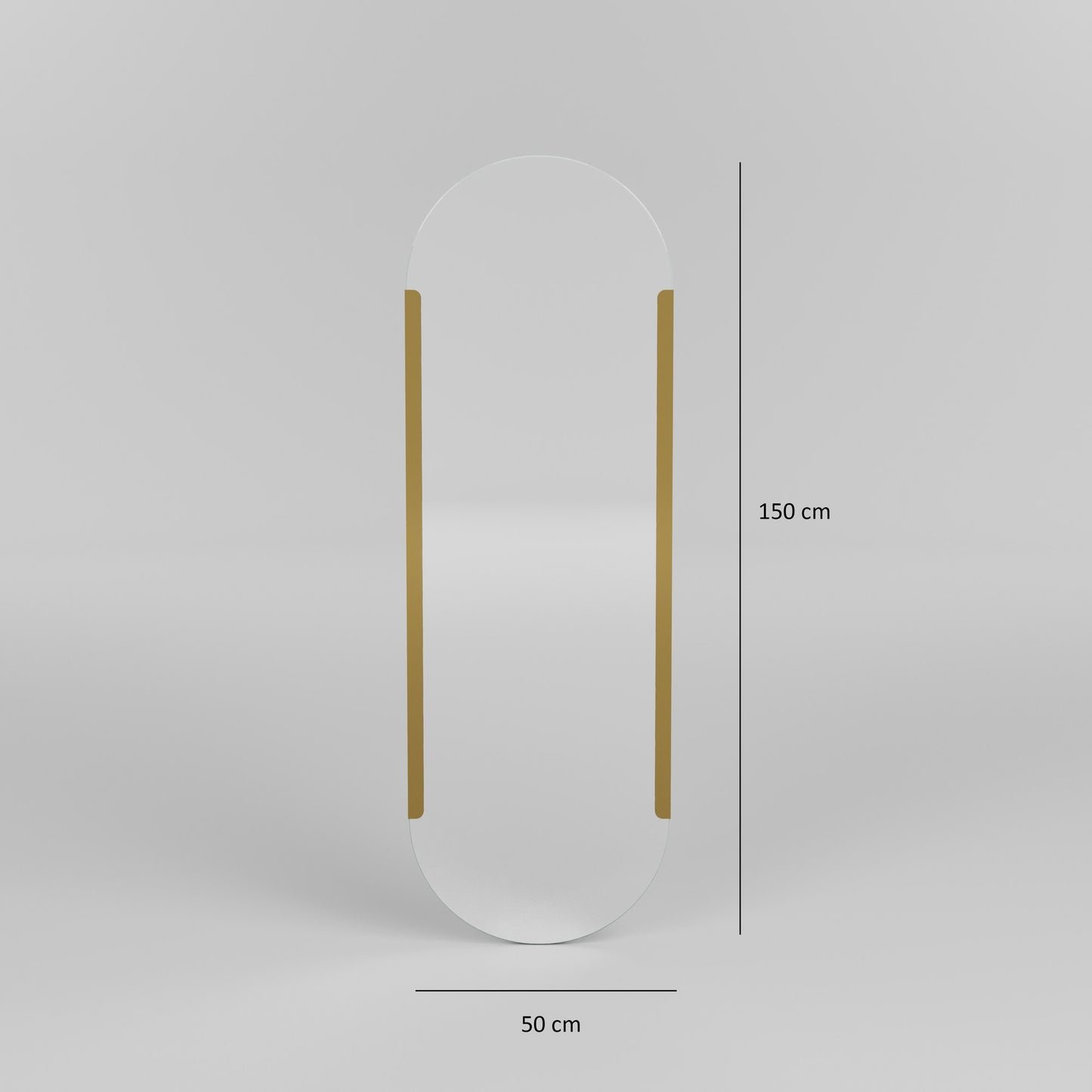 Ogledalo, Caprice - Gold