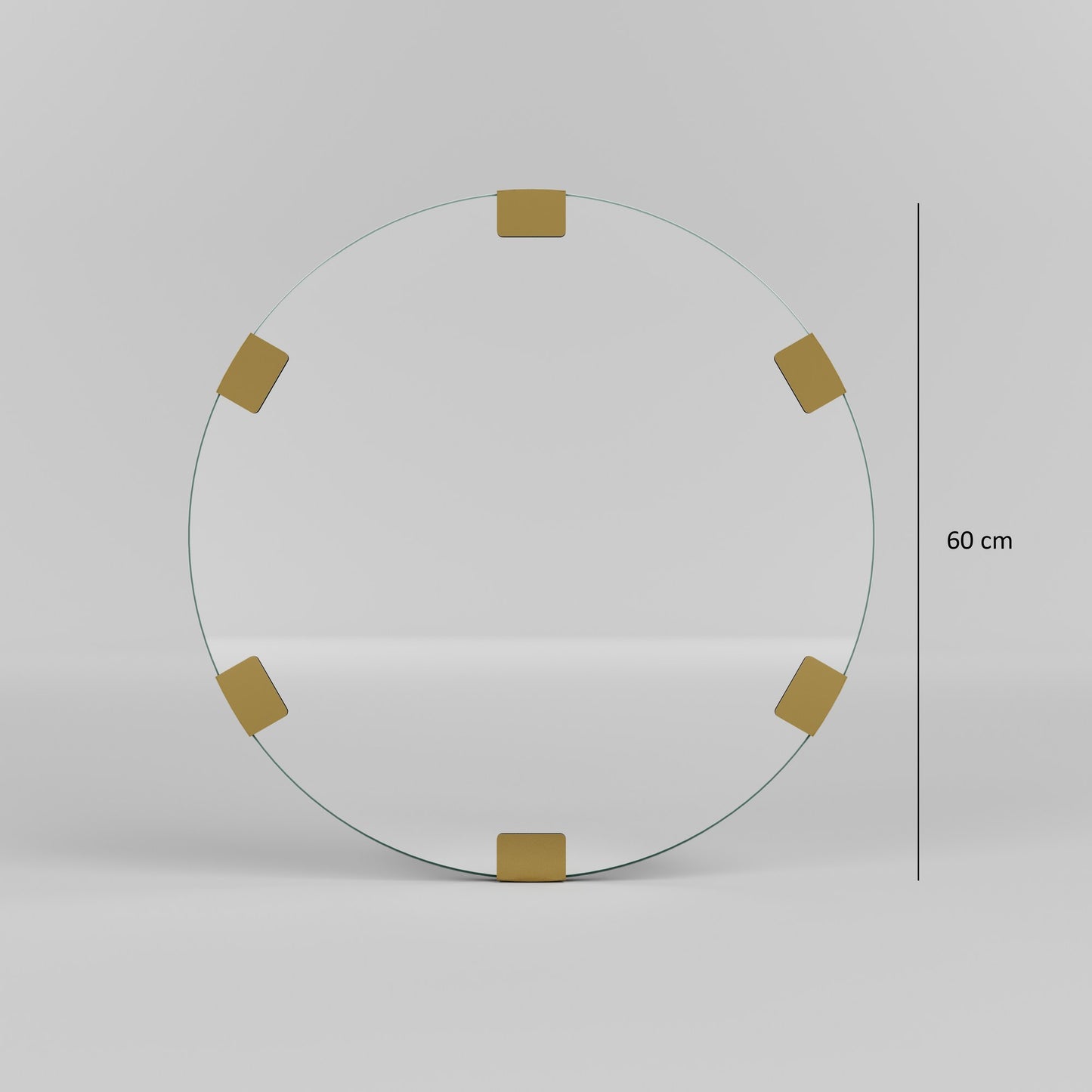 Ogledalo, Chakra - Gold