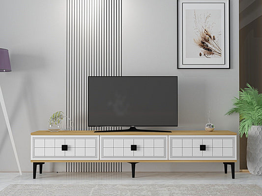 TV Ormarić 586, Safirni Hrast, Bijeli