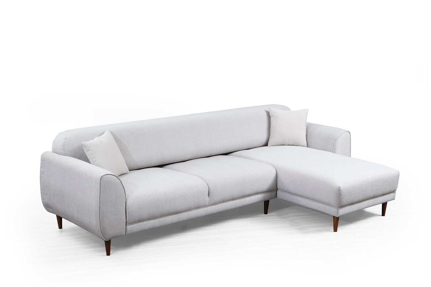Kutna garnitura na razvlačenje, Bež, Image Corner Right ( L3-Chl ) - Beige
