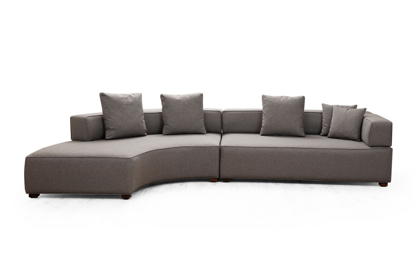 Kutna garnitura, LENA, desna, siva, Gondol-1 (CHL-3R) - Grey