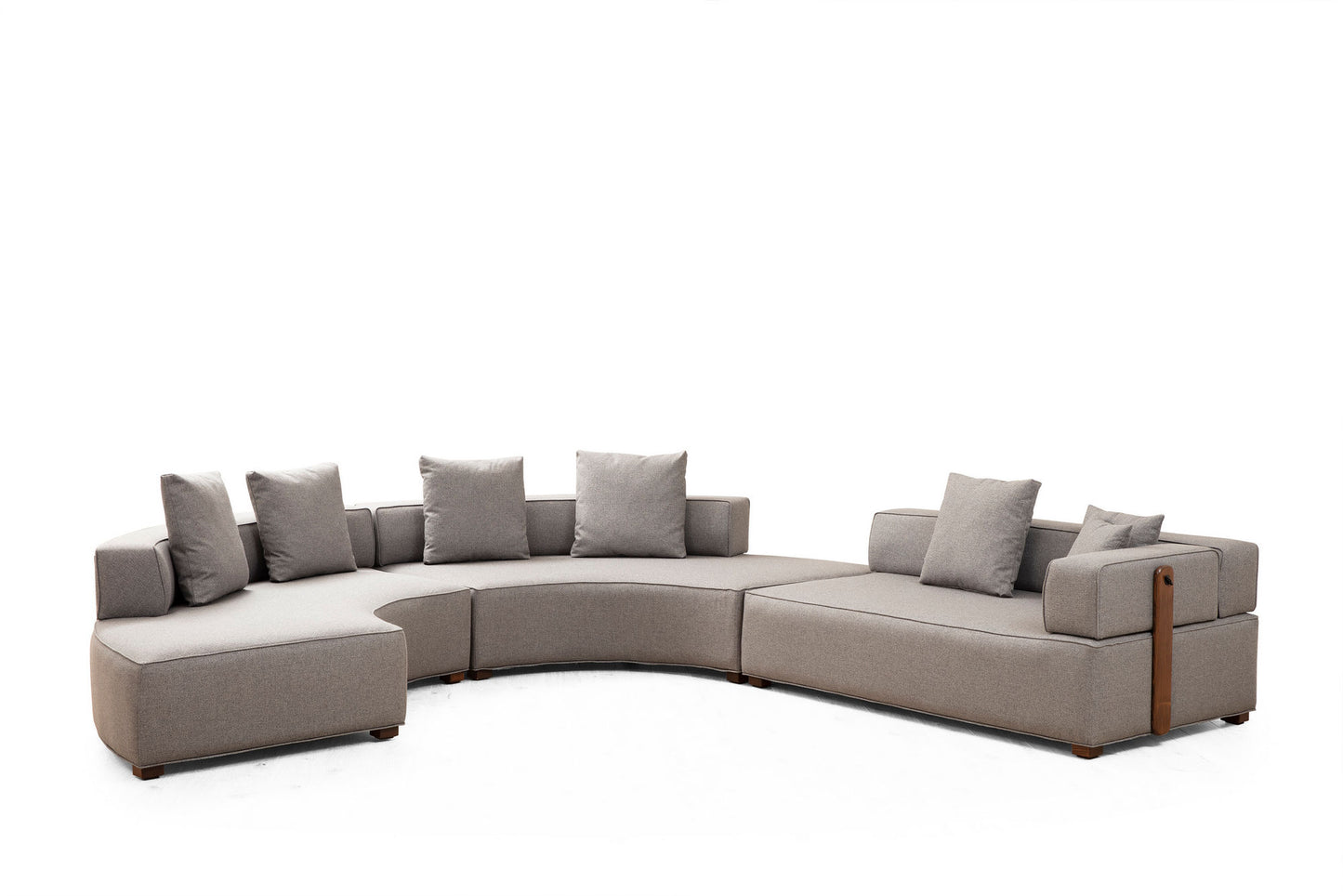 Kutna garnitura GONDOL-4, siva, Gondol-4 (CHL SOL-CHLSAĞ-3R) - Grey