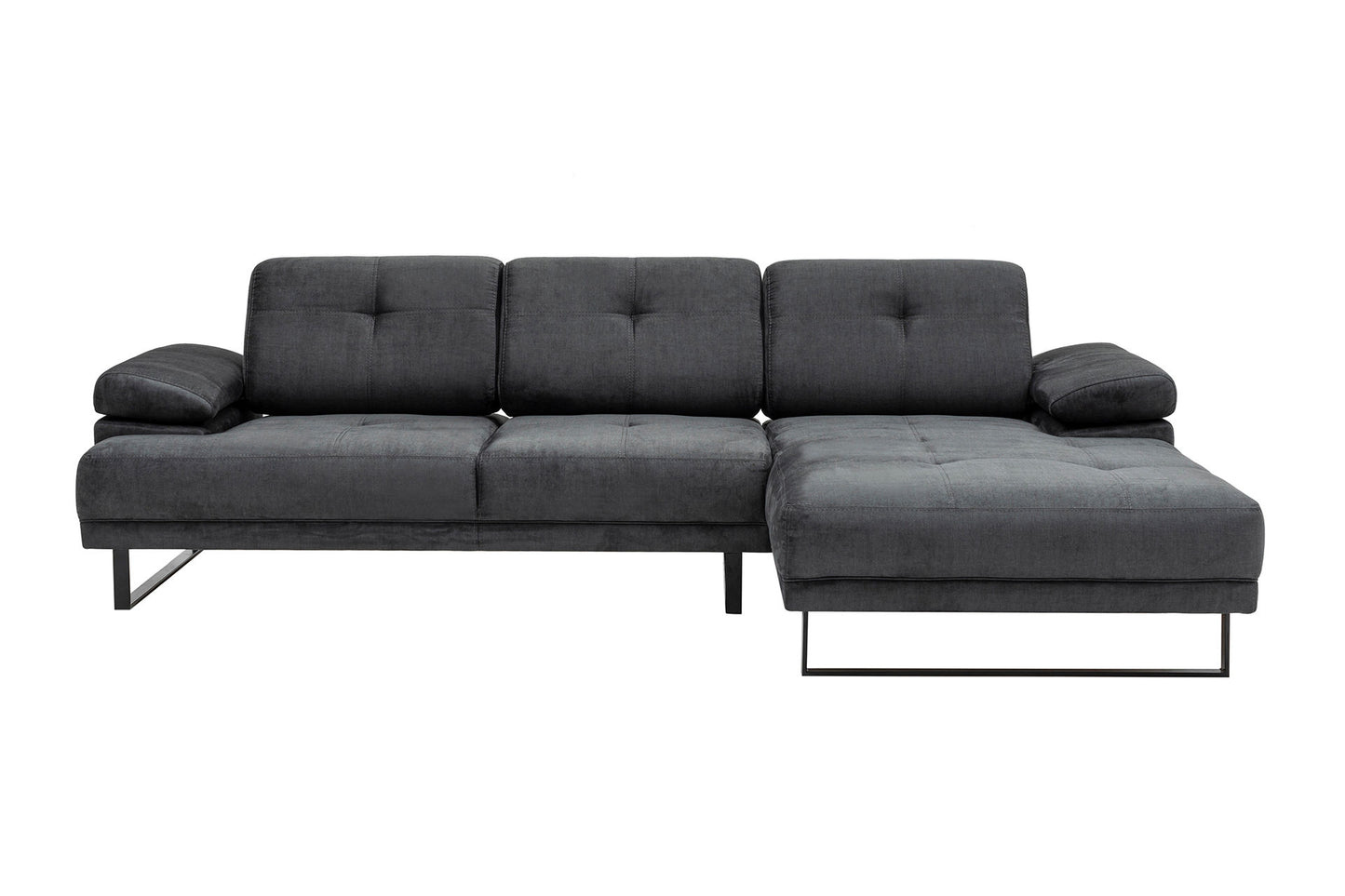Kutna garnitura, Antracit, Mustang Small Right - Anthracite