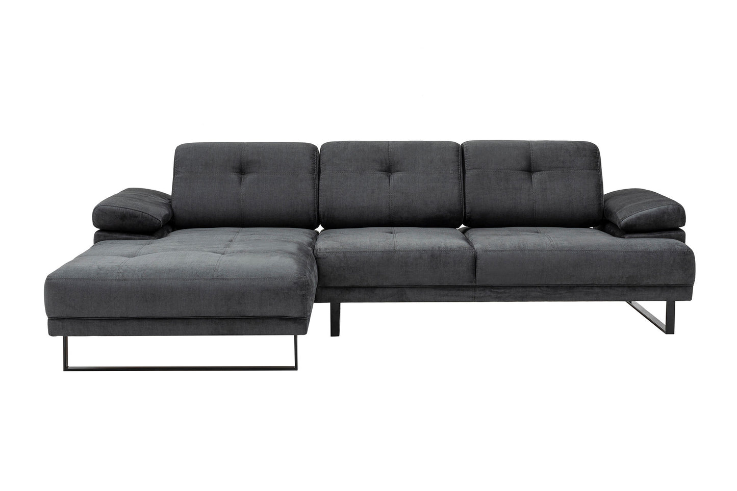 Kutna garnitura, Antracit, Mustang Small Left - Anthracite