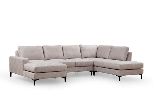 Kutna garnitura, Bež, Porto Corner (CHL-02-C-EOT) - Beige
