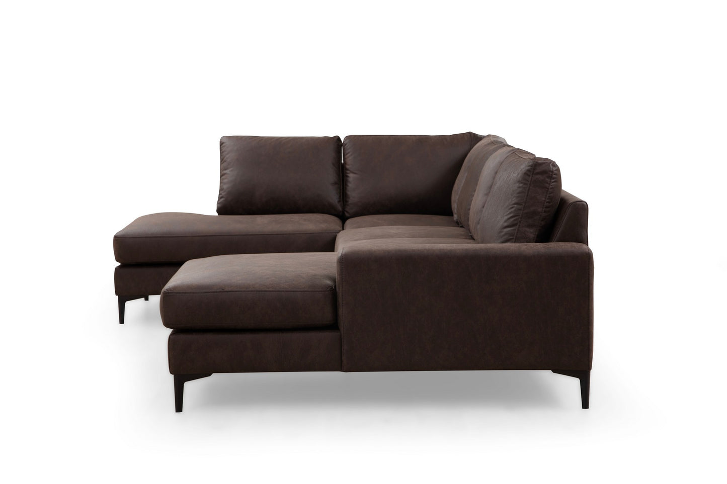 Kutna garnitura, Smeđa, Porto Corner (EOT-C-02-CHL) - Brown