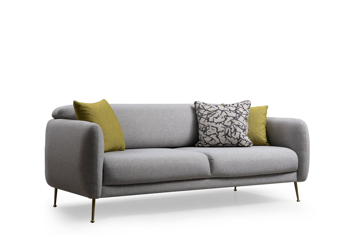 Trosjed SEVILLA- svijetlo siva, Sevilla 3 Seater - Grey