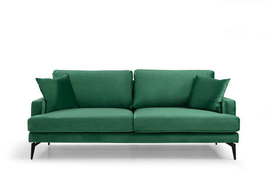 Trosjed PAPIRA zeleni, Papira 3 Seater