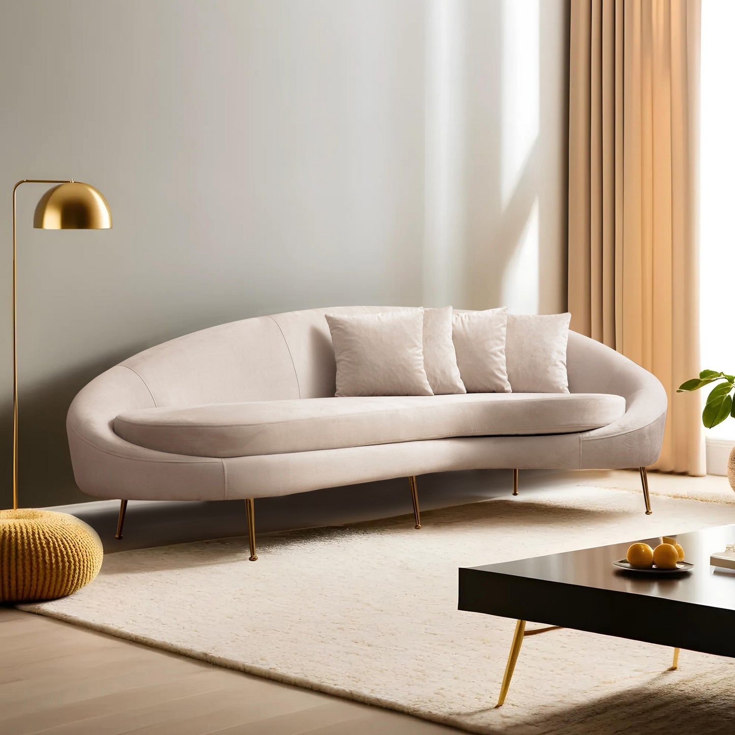 Sjedeća garnitura ESES, Eses Right - Beige