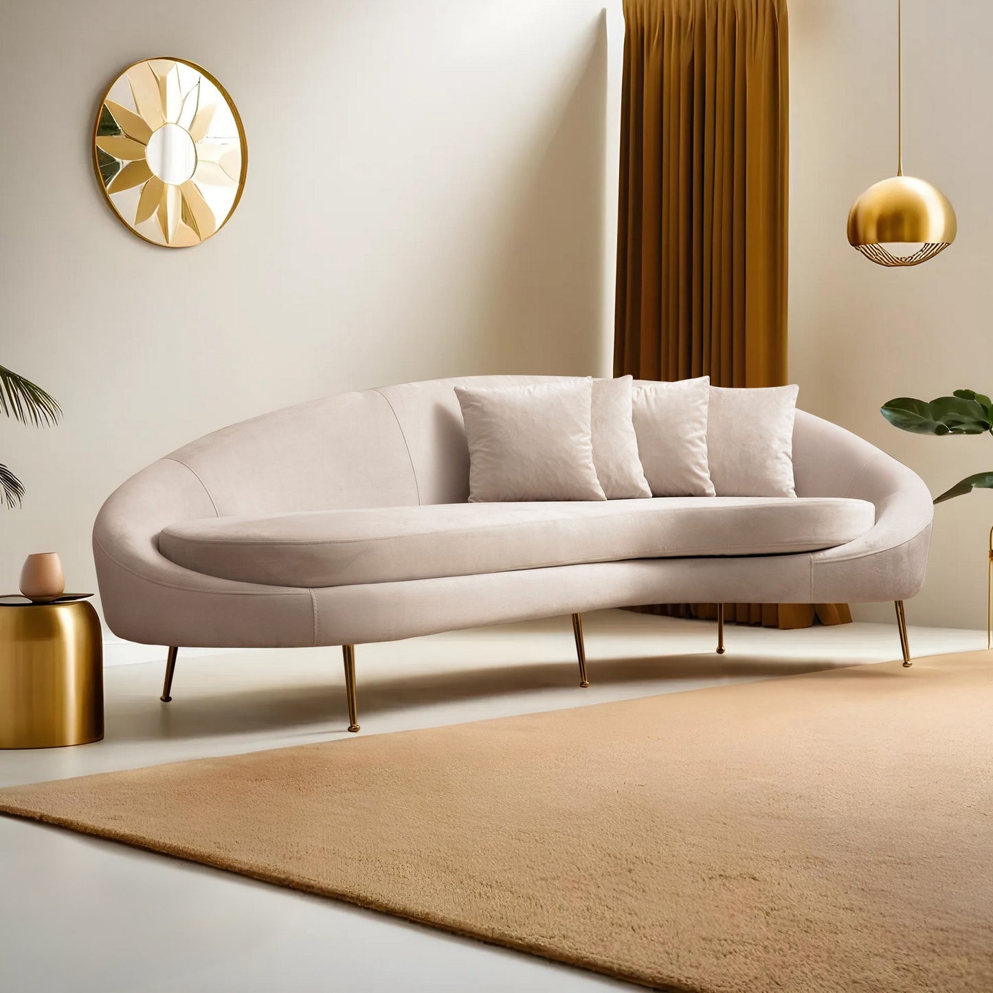 Sjedeća garnitura ESES, Eses Right - Beige