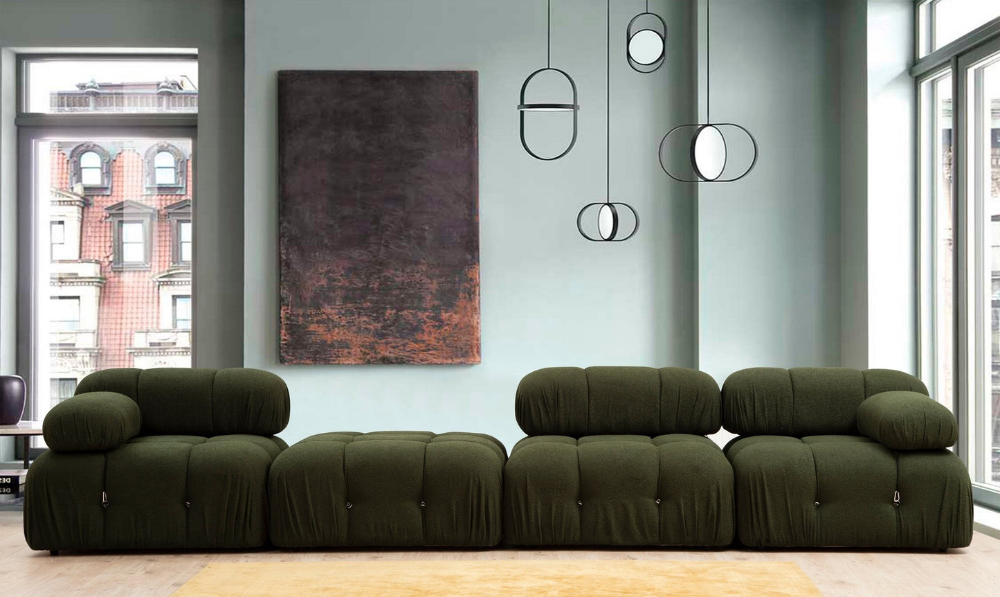 Sofa, zelena, Bubble 1R - Green
