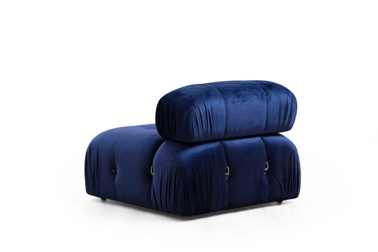 Sofa, Plava, Bubble O1 - Velvet Blue