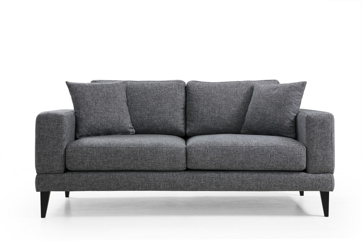 Dvosjed NORDIC tamno sivi, Nordic 2 Seater