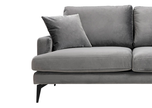 Dvosjed PAPIRA siva, Papira 2 Seater - Grey