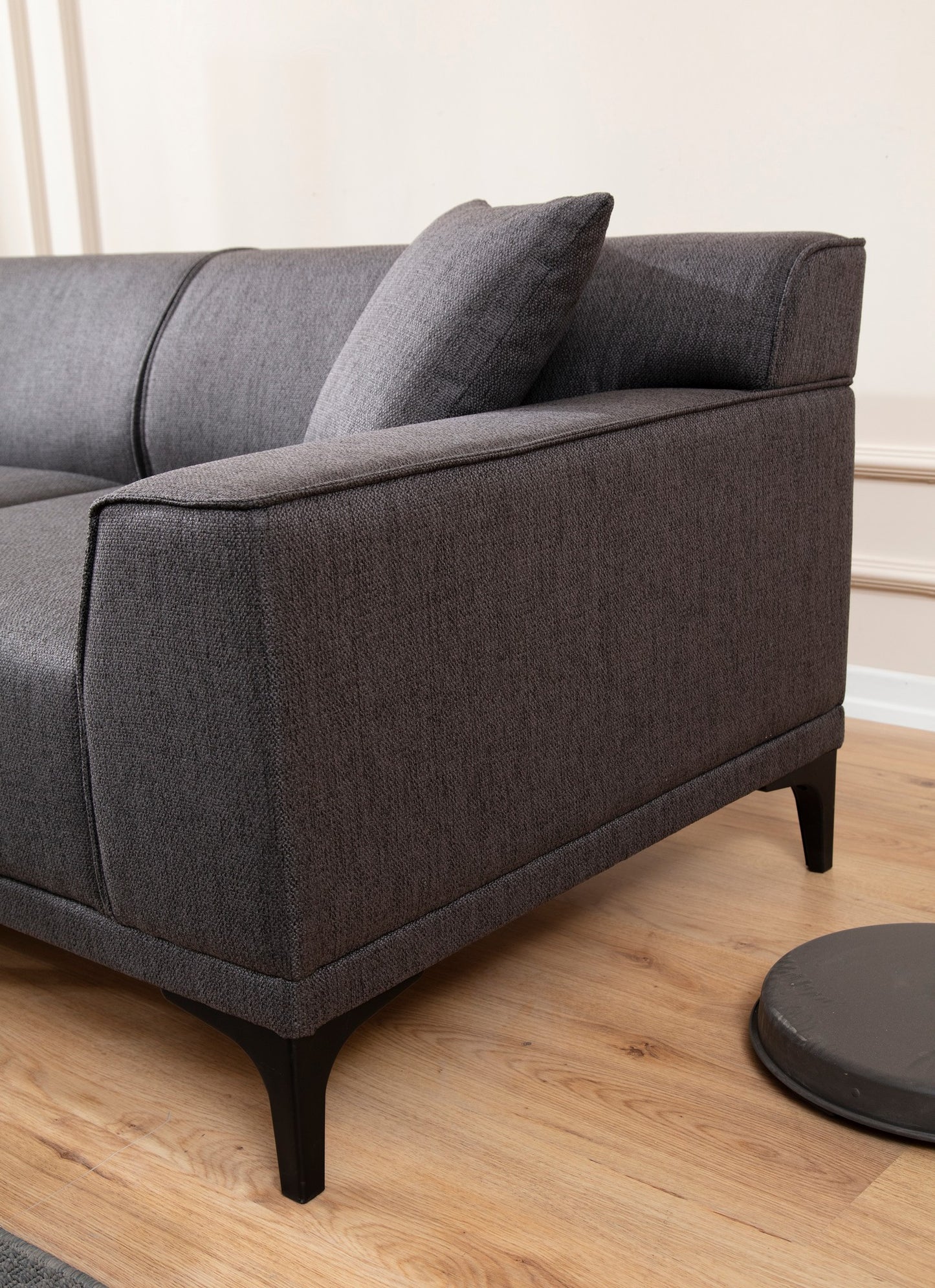 Kutna garnitura, Antracit, Petra L Corner - Anthracite