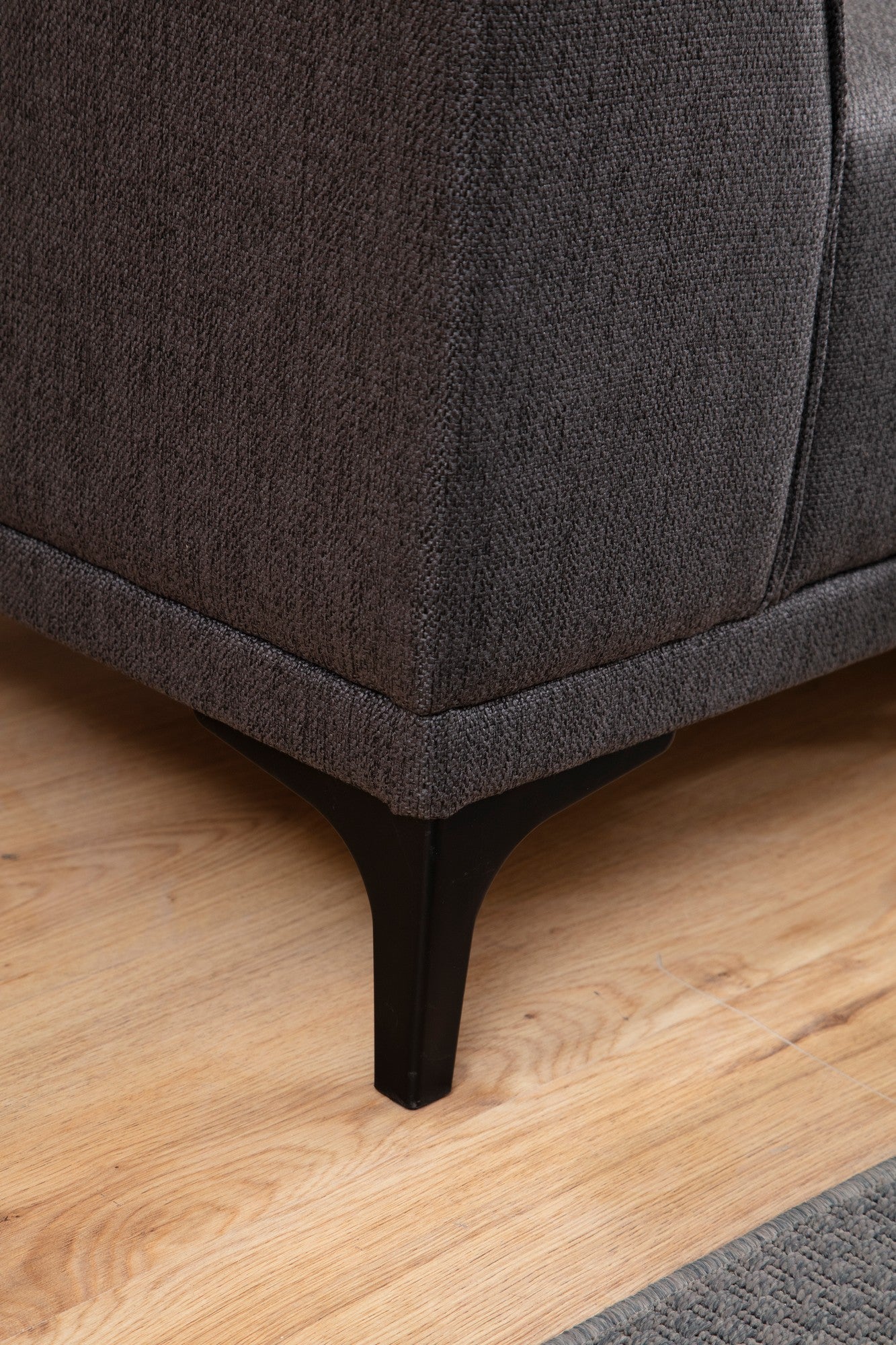 Kutna garnitura, Antracit, Petra L Corner - Anthracite
