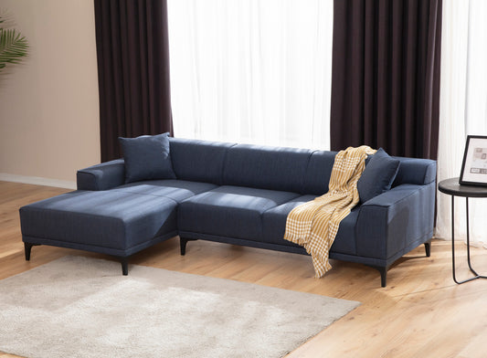 Kutna garnitura, Plava, Petra L Corner - Blue