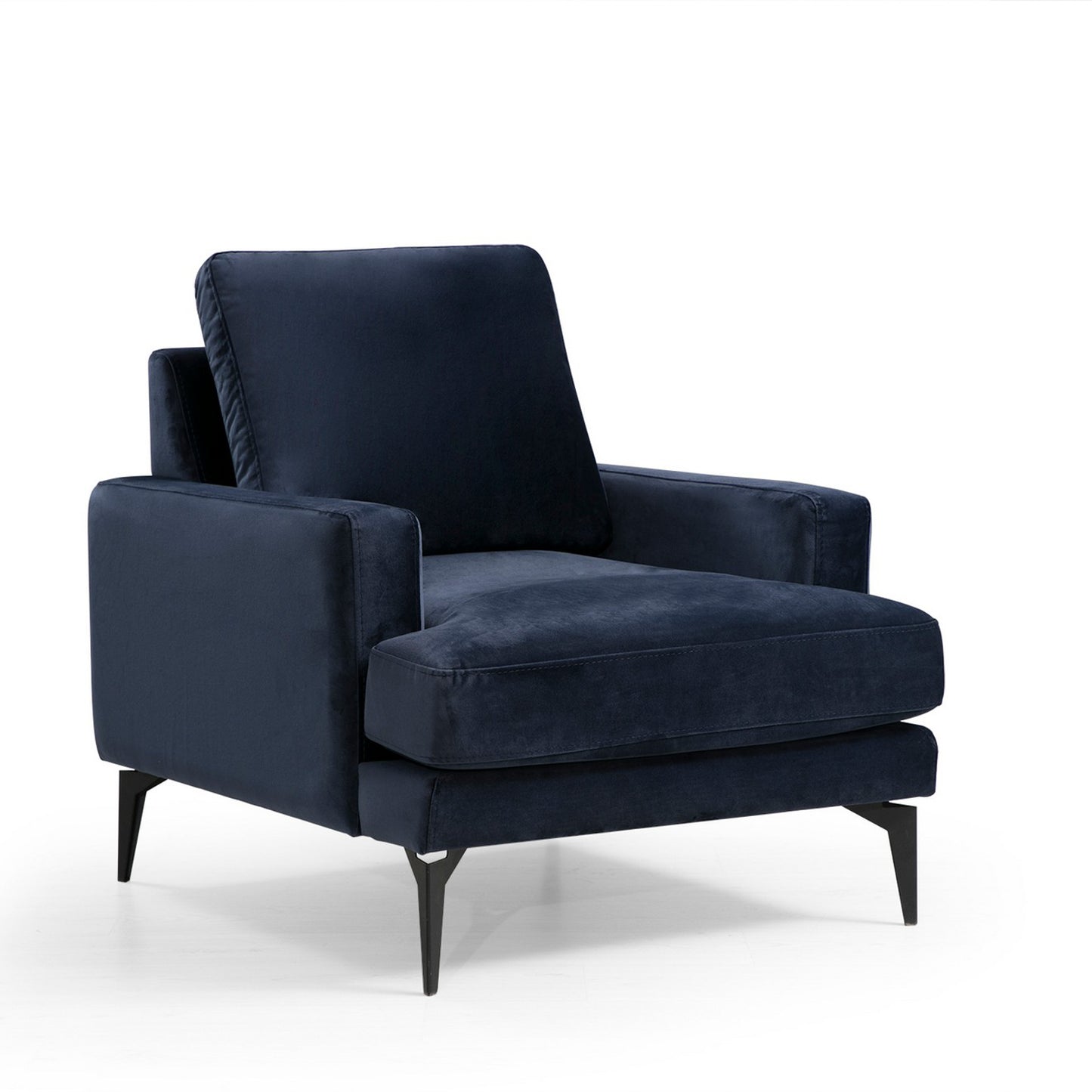 Fotelja wing PAPIRA tamnoplava, Papira Armchair - Navy Blue