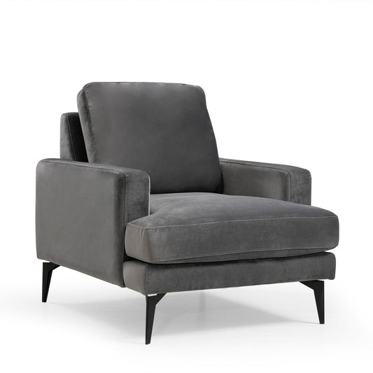 Fotelja wing PAPIRA antracit, Papira Armchair - Anthracite