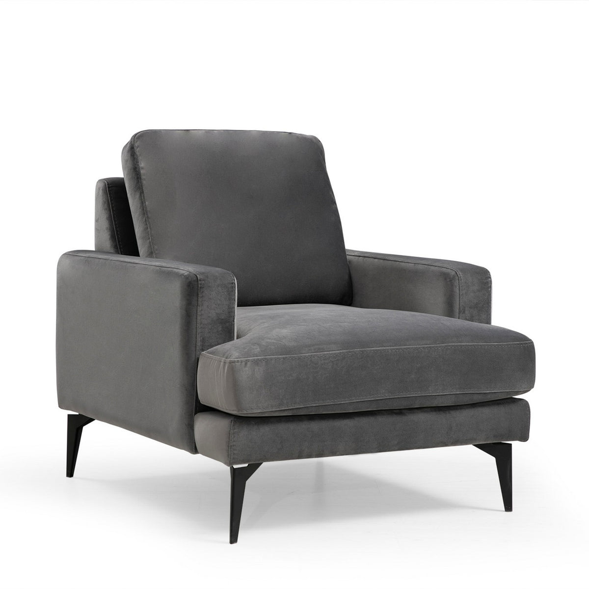 Fotelja wing PAPIRA antracit, Papira Armchair - Anthracite