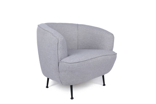 Fotelja wing PICCOLI siva, Piccoli (Bony) - Linen