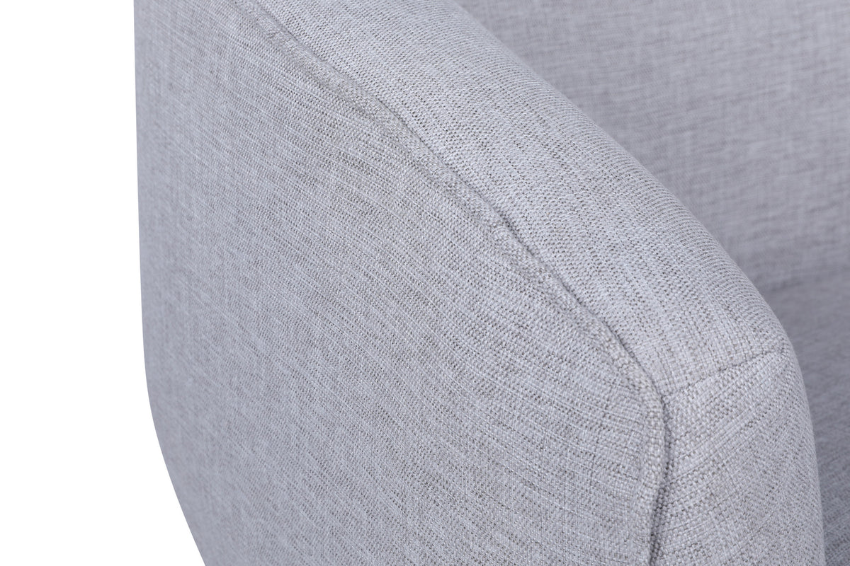 Fotelja wing PICCOLI siva, Piccoli (Bony) - Linen