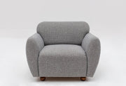 Fotelja EDDY siva, Eddy - Light Grey