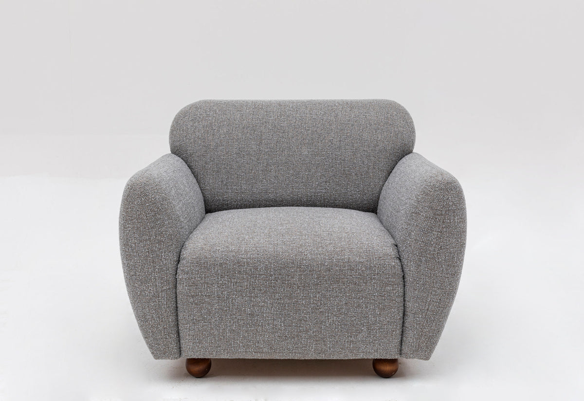 Fotelja EDDY siva, Eddy - Light Grey