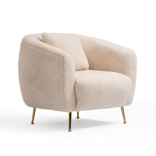 Fotelja wing ISTRIDYE, Istiridye - Beige