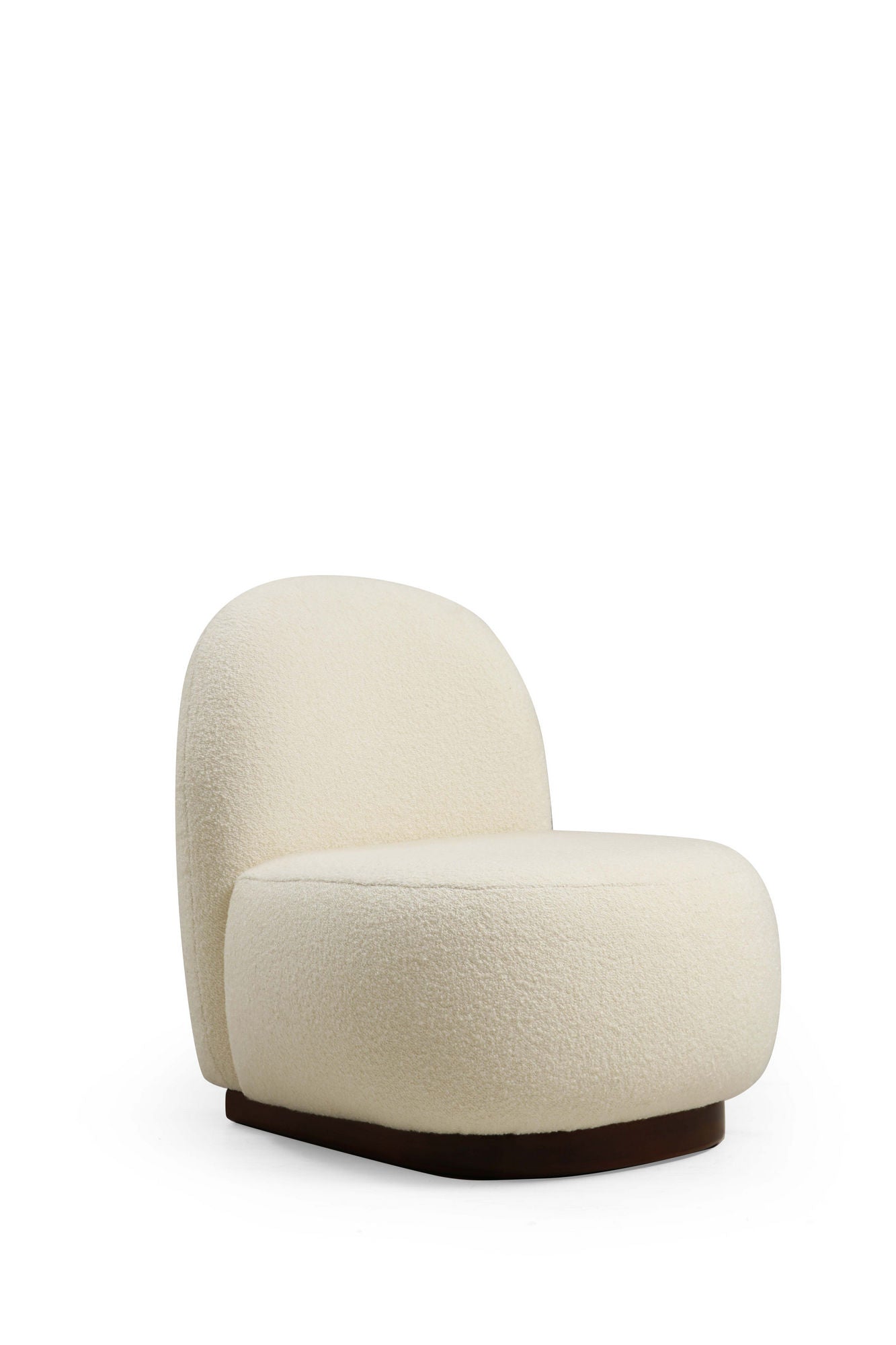 Fotelja TINA bijela, Tina - Bouclet White
