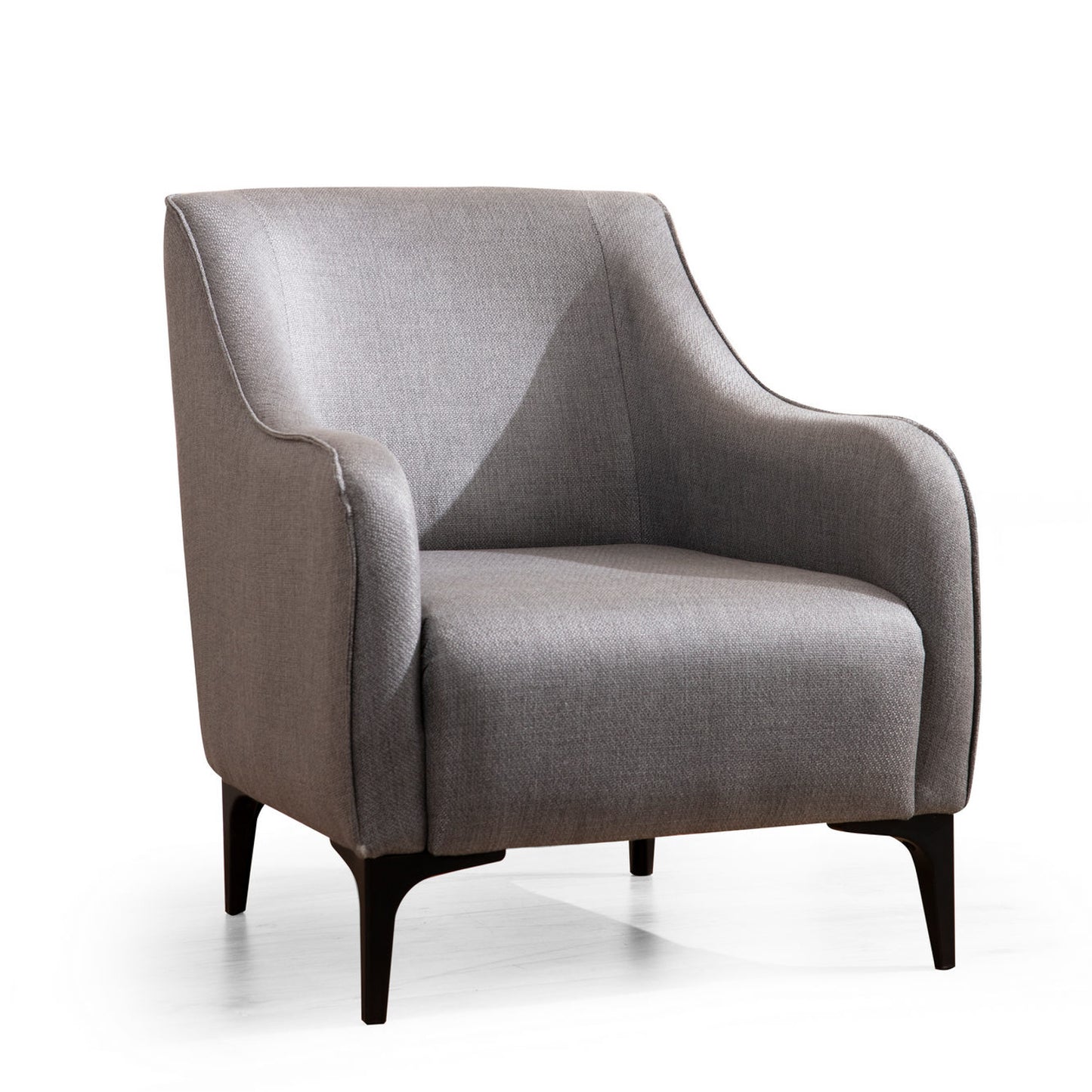 Fotelja, Sivo, Belissimo - Grey