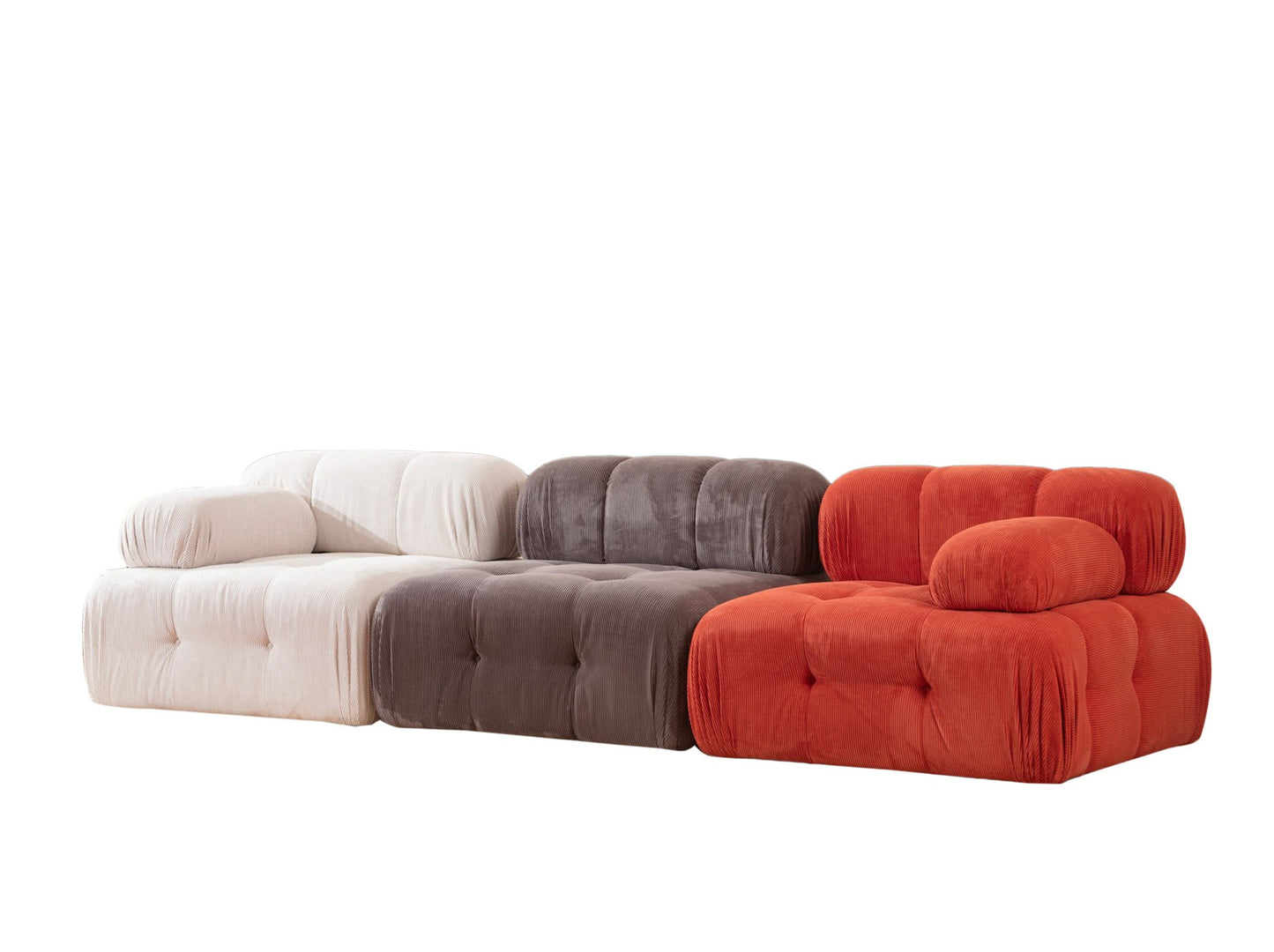Trosjed Doblo 3 Seater ( L1-O1-1R) - Multicolor