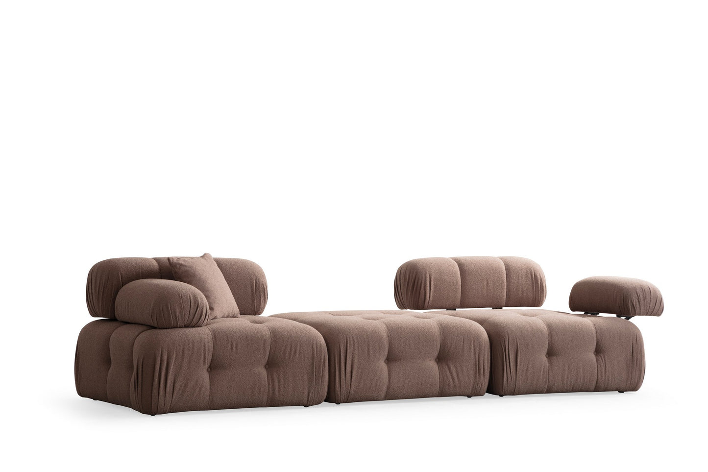 Trosjed Doblo 3 Seater ( L1-Pouffe-1R) - Cappucino