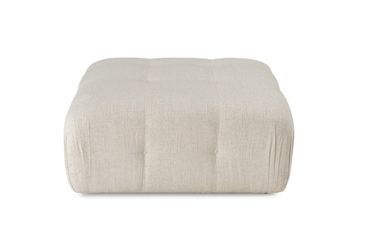 Tabure, Doblo Pouffe  - Cream