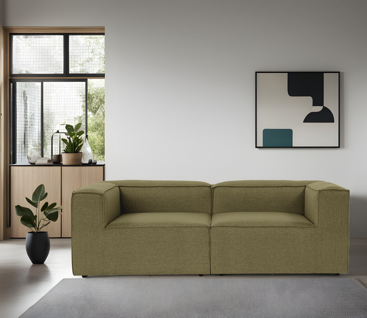 Dvosjed Fora 2 Seater - zeleno