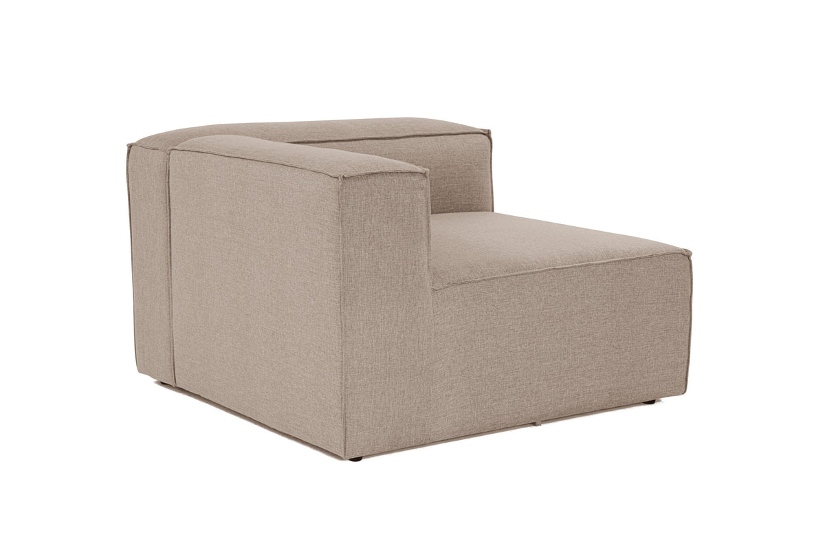 Fora L1 armchair - brown